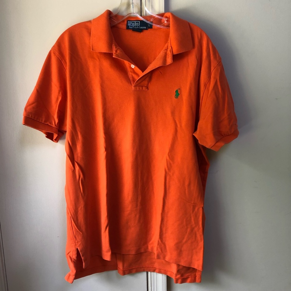 Ralph Lauren Orange Polo Shirt